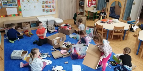 Dni bez zabawek w grupie Niebieskiej